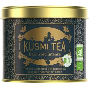 Kusmi Tea Organic Earl Grey Intense 100g - Czarna herbata z bergamotką i skórką cytryny Kusmi Tea Organic Earl Grey Intense 100g - Czarna herbata z bergamotką i skórką cytryny