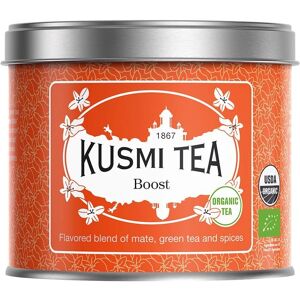 Kusmi Tea Boost Bio Thé Vert Mate Gingembre - Thé - Publicité Kusmi Tea Boost Bio Thé Vert Mate Gingembre - Thé - Publicité
