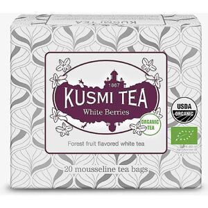 Thé Blanc Berries Bio Kusmi - 20 Sachets en Mousseline - Publicité Thé Blanc Berries Bio Kusmi - 20 Sachets en Mousseline - Publicité