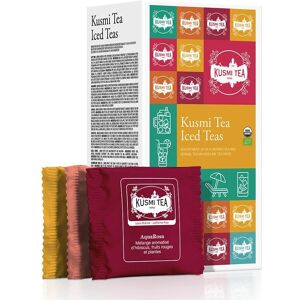 Coffret Cadeau Thés Glacés Kusmi Tea - Recettes Bio pour Rafraîchir - Publicité Coffret Cadeau Thés Glacés Kusmi Tea - Recettes Bio pour Rafraîchir - Publicité