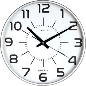 Unilux MAXI POP Kvartsklocka - Rund Grå - Väggklocka Unilux MAXI POP Kvartsklocka - Rund Grå - Väggklocka