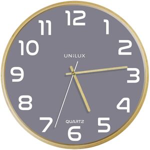 Unilux Modèle 400165097 Horloge murale en bois moderne - Horloge murale/Bureau - Publicité Unilux Modèle 400165097 Horloge murale en bois moderne - Horloge murale/Bureau - Publicité