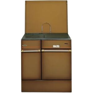 Godin Poêle à bois marron foncé 10kW - Arpège 75cm, bûches 50cm - Poêle - Publicité Godin Poêle à bois marron foncé 10kW - Arpège 75cm, bûches 50cm - Poêle - Publicité