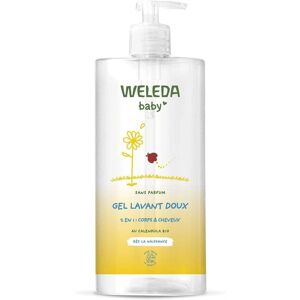 Gel Nettoyant Doux Calendula Weleda - 750ml - Publicité Gel Nettoyant Doux Calendula Weleda - 750ml - Publicité