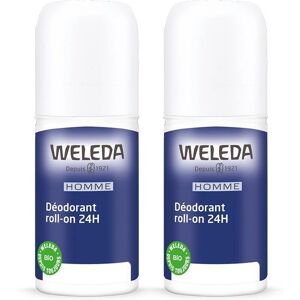 Weleda Men Deodorant Roll-On 24H - 100% Natural Origin 2 x 50ml Weleda Men Deodorant Roll-On 24H - 100% Natural Origin 2 x 50ml