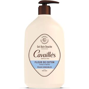 Roge Cavailles Gel Douche Fleur de Coton - Peau sensible - 1L - Publicité Roge Cavailles Gel Douche Fleur de Coton - Peau sensible - 1L - Publicité