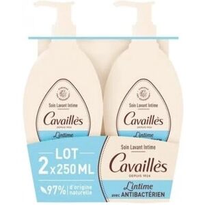 Soin intime antibactérien naturel Rogé Cavaillès - 2x250ml - Publicité Soin intime antibactérien naturel Rogé Cavaillès - 2x250ml - Publicité