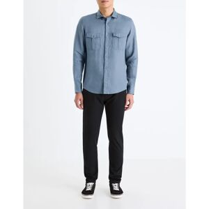 Celio Tocharles Bleu Maron Pantaloni Slim - Pantaloni Celio Tocharles Bleu Maron Pantaloni Slim - Pantaloni