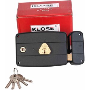 KLOSE Besser - Serratura Mono-punto Applique - 140 x 92 mm - 3 chiavi 45mm - Lock - Publicité KLOSE Besser - Serratura Mono-punto Applique - 140 x 92 mm - 3 chiavi 45mm - Lock - Publicité