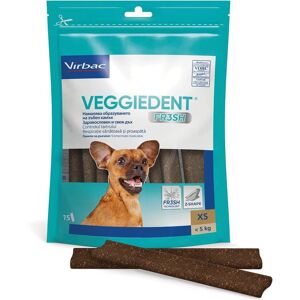 Virbac VeggieDent Fresh XS - Friandises pour chiens, hygiène dentaire Virbac VeggieDent Fresh XS - Friandises pour chiens, hygiène dentaire