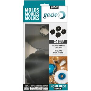 Pebeo Gedeo Silicone Mould Shapes and Coaster Sets - Coaster Sets Pebeo Gedeo Silicone Mould Shapes and Coaster Sets - Coaster Sets