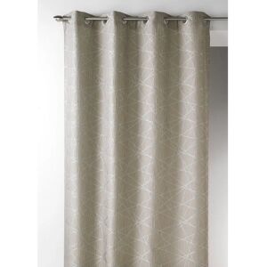 HOME MAISON Bordeaux, Grijs, Linnen, Framboos Gordijn - Curtain HOME MAISON Bordeaux, Grijs, Linnen, Framboos Gordijn - Curtain