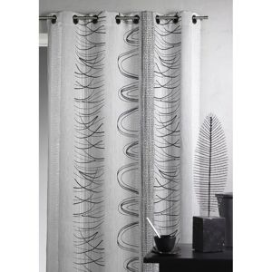 HOME MAISON Blauwe etnische jacquardgordijn 140x260cm - Gordijn HOME MAISON Blauwe etnische jacquardgordijn 140x260cm - Gordijn