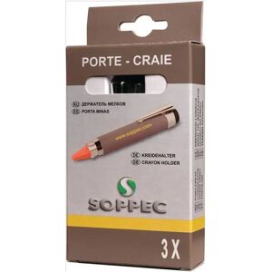 Soppec Support pour Craie - 120mm - Clip durable pour toutes les craies - Publicité Soppec Support pour Craie - 120mm - Clip durable pour toutes les craies - Publicité