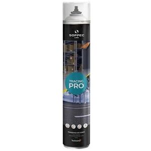 Peinture en aérosol SOPPEC Tracing Pro Blanc 750ml - Peinture de marquage au sol - Publicité Peinture en aérosol SOPPEC Tracing Pro Blanc 750ml - Peinture de marquage au sol - Publicité
