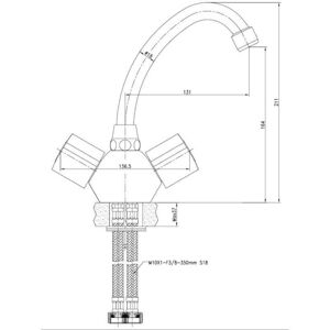 GARIS R02-13026EC Mitigeur lavabo à bec haut - Publicité GARIS R02-13026EC Mitigeur lavabo à bec haut - Publicité