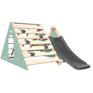 Aire de jeux en bois Soulet Hercule pour 2 enfants - Toboggan & tipi - Jeu extérieur - Publicité Aire de jeux en bois Soulet Hercule pour 2 enfants - Toboggan & tipi - Jeu extérieur - Publicité