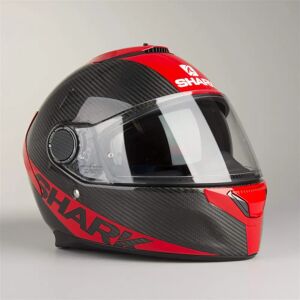 SHARK - Spartan Carbon Skin - Negro Rojo - Balaclava - Casco SHARK - Spartan Carbon Skin - Negro Rojo - Balaclava - Casco