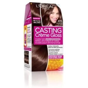 Couleur cheveux Marron Glacé - Collection Cool Brunette de L'Oréal Paris - Publicité Couleur cheveux Marron Glacé - Collection Cool Brunette de L'Oréal Paris - Publicité