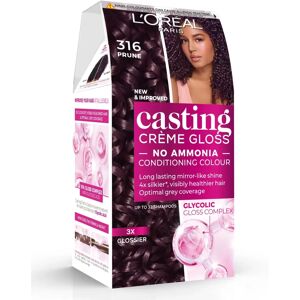 L'Oreal Paris Unisex Casting Creme Gloss Semi-Permanent Hair Dye - Plum L'Oreal Paris Unisex Casting Creme Gloss Semi-Permanent Hair Dye - Plum