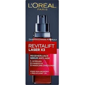 L'Oréal Paris Revitalift Laser X3 Kasvoserum - Ikääntymisen esto, 30ml L'Oréal Paris Revitalift Laser X3 Kasvoserum - Ikääntymisen esto, 30ml
