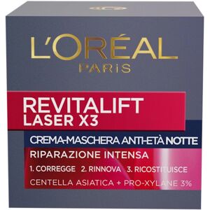 L'Oréal Paris Revitalift Laser X3 Crème de Nuit - Anti-Âge - Publicité L'Oréal Paris Revitalift Laser X3 Crème de Nuit - Anti-Âge - Publicité