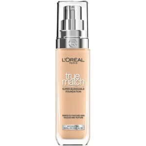 L'Oréal Paris True Match Golden Beige Liquid Foundation - Face Makeup L'Oréal Paris True Match Golden Beige Liquid Foundation - Face Makeup
