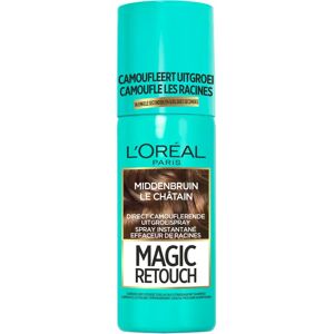 L'Oréal Paris Magic Retouch - Haarverf Spray - Middenbruin L'Oréal Paris Magic Retouch - Haarverf Spray - Middenbruin