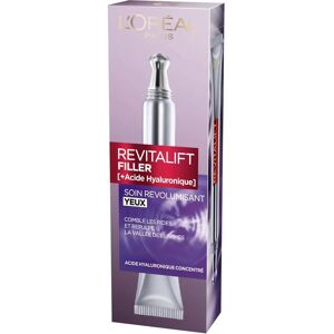 L'Oréal Paris Revitalift Filler Kuracja pod oczy - Anti-aging, Nawilżająca, Wypełniająca zmarszczki L'Oréal Paris Revitalift Filler Kuracja pod oczy - Anti-aging, Nawilżająca, Wypełniająca zmarszczki