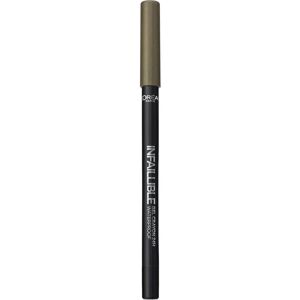 L'Oreal Infaillible Kaki - Crayon Gel Waterproof - Publicité L'Oreal Infaillible Kaki - Crayon Gel Waterproof - Publicité