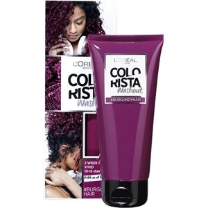 L’Oréal Paris Colorista Burgundy Washout - Coloration temporaire - Publicité L’Oréal Paris Colorista Burgundy Washout - Coloration temporaire - Publicité
