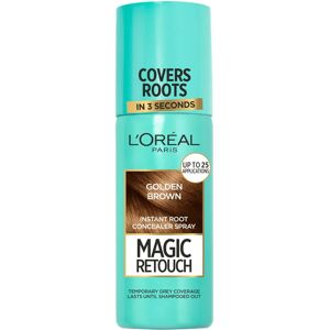 L'Oreal Paris Magic Retouch Golden Brown Root Concealer Spray - Root Cover L'Oreal Paris Magic Retouch Golden Brown Root Concealer Spray - Root Cover