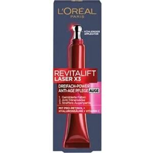 L'Oréal Paris Revitalift Laser X3 Anti-aging ögonvård L'Oréal Paris Revitalift Laser X3 Anti-aging ögonvård