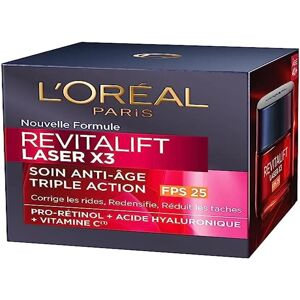 L'Oréal Paris Revitalift Laser Anti-Aging Care SPF 25 - Krem na dzień L'Oréal Paris Revitalift Laser Anti-Aging Care SPF 25 - Krem na dzień