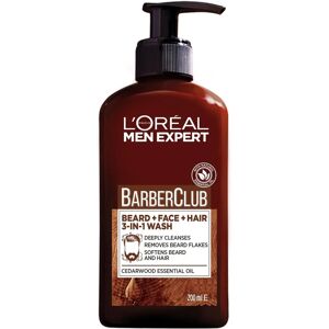 L'Oréal Paris Men Expert Barber Club Beard, Face & Hair Wash - 3-in-1 for Beard, Face & Hair L'Oréal Paris Men Expert Barber Club Beard, Face & Hair Wash - 3-in-1 for Beard, Face & Hair