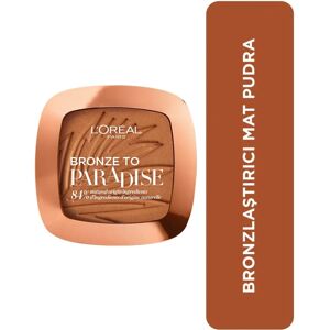 L'Oreal Paris Bronzer Back To Bronze Matte Bronzing Powder - Medium L'Oreal Paris Bronzer Back To Bronze Matte Bronzing Powder - Medium