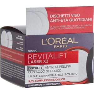 Waciki do Peelingu z Kwasem Glicolowym Revitalift Laser X3 - Anti-Aging Waciki do Peelingu z Kwasem Glicolowym Revitalift Laser X3 - Anti-Aging