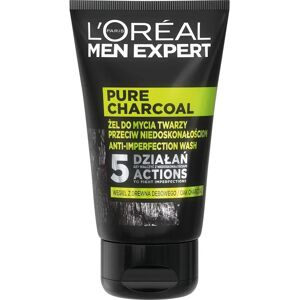 L'Oreal Men Expert Gel Nettoyant Visage Charbon Pur - Gel Nettoyant Visage - Publicité L'Oreal Men Expert Gel Nettoyant Visage Charbon Pur - Gel Nettoyant Visage - Publicité