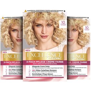 L'Oréal Paris Blond Haarfarbe - Dreifachpflege, Ohne Ammoniak L'Oréal Paris Blond Haarfarbe - Dreifachpflege, Ohne Ammoniak