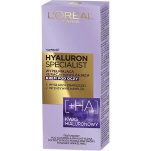 L'Oreal Paris Hyaluron Specialist Ögonkräm - Fuktighetsgivande Anti-Aging L'Oreal Paris Hyaluron Specialist Ögonkräm - Fuktighetsgivande Anti-Aging