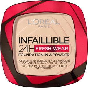 L'Oréal Paris Infallible 24H Fresh Wear Foundation in a Powder Ivory - Face Foundation L'Oréal Paris Infallible 24H Fresh Wear Foundation in a Powder Ivory - Face Foundation