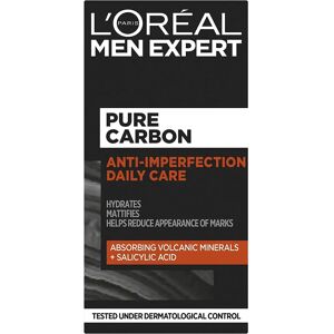 L’Oréal Paris - Men's Pure Carbon Anti Imperfection - 50ml - Face Cream L’Oréal Paris - Men's Pure Carbon Anti Imperfection - 50ml - Face Cream