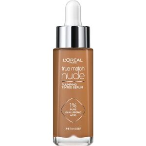 L'Oréal Paris True Match Nude Plumping Tinted Serum - Hyaluronic Acid - Tan-Deep 7-8 L'Oréal Paris True Match Nude Plumping Tinted Serum - Hyaluronic Acid - Tan-Deep 7-8