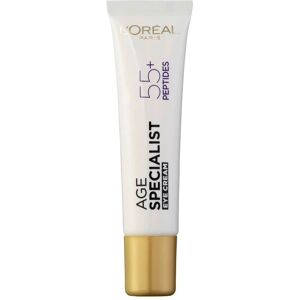 L'Oréal Paris Age Specialist 55+ Peptides & Caffeine Eye Cream - Youthful Skin Care L'Oréal Paris Age Specialist 55+ Peptides & Caffeine Eye Cream - Youthful Skin Care