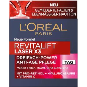 L'Oréal Paris Revitalift Laser X3 Dag & Natt Anti-Age Ansiktskräm L'Oréal Paris Revitalift Laser X3 Dag & Natt Anti-Age Ansiktskräm