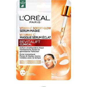 L'Oréal Paris Revitalift Clinical Masque Vitamine C - Pores, Rides, Éclat - Publicité L'Oréal Paris Revitalift Clinical Masque Vitamine C - Pores, Rides, Éclat - Publicité
