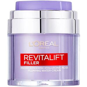 L'Oréal Paris Revitalift Filler Versterkende Water-cream - Crème - Gezichtslijnen L'Oréal Paris Revitalift Filler Versterkende Water-cream - Crème - Gezichtslijnen