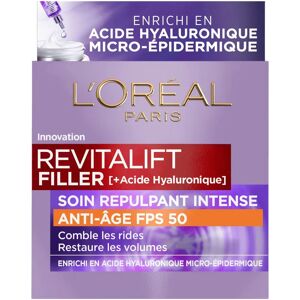 L'Oréal Paris Revitalift Filler Crème Anti-Âge - SPF 50 - Publicité L'Oréal Paris Revitalift Filler Crème Anti-Âge - SPF 50 - Publicité
