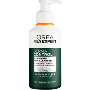 L'Oréal Men Expert Derma Control Purifying Cleansing Gel - Facial Cleansing Gel L'Oréal Men Expert Derma Control Purifying Cleansing Gel - Facial Cleansing Gel