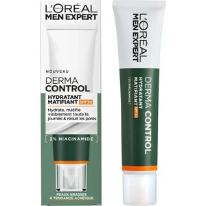 L'Oréal Paris Men Expert Derma Control Hydratant Mattifiant - Hydratant - Publicité L'Oréal Paris Men Expert Derma Control Hydratant Mattifiant - Hydratant - Publicité